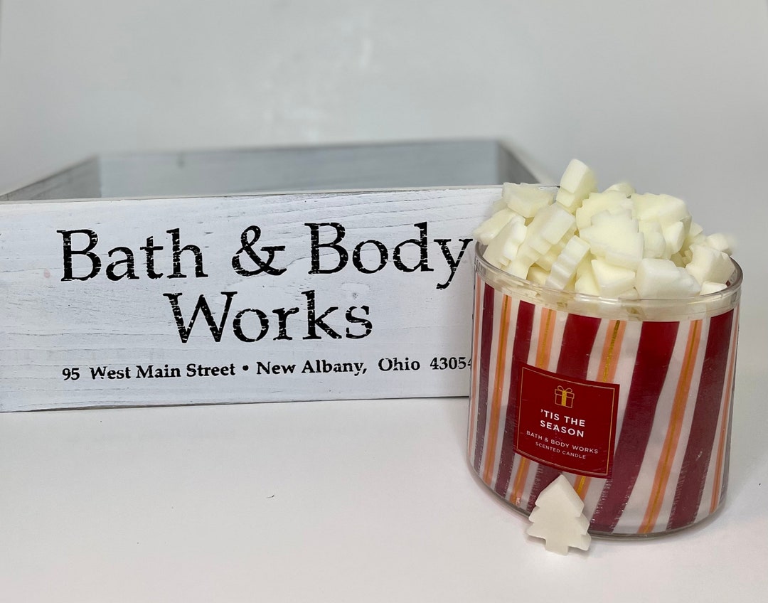 Bath and Body Works Wax Melts Tis the Season, Strongly Scented, for Use