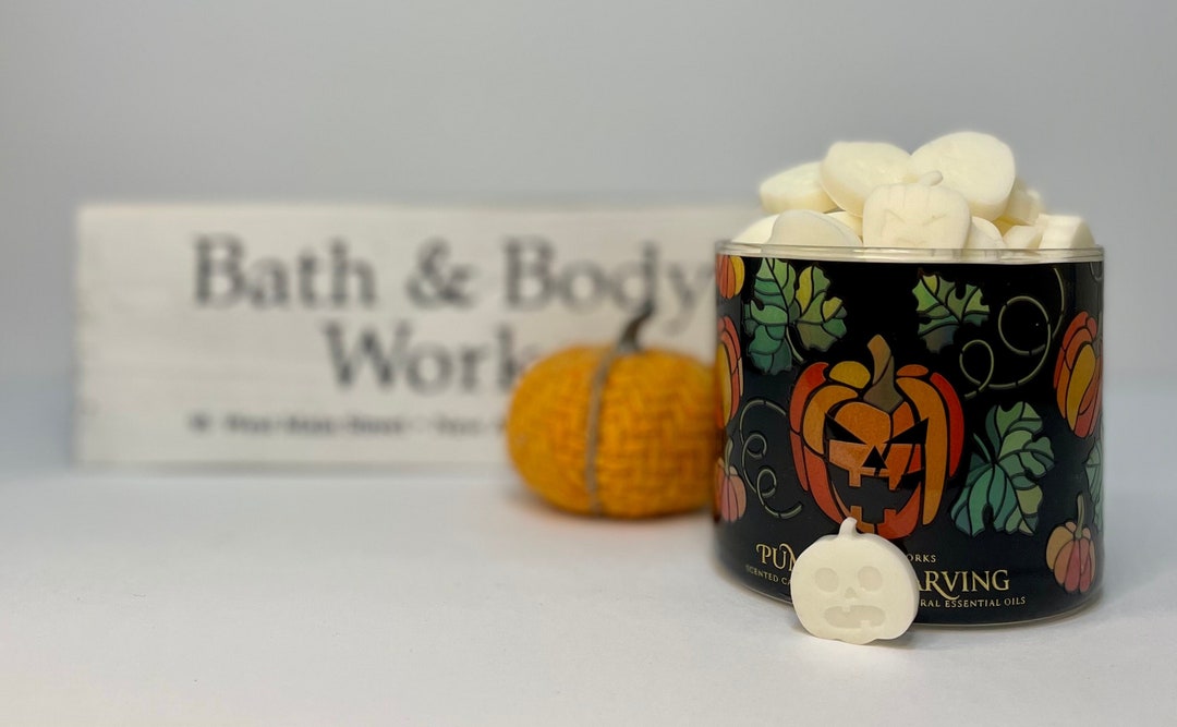 Bath and Body Works Wax Melts Pumpkin Carving, Strongly Scented, for