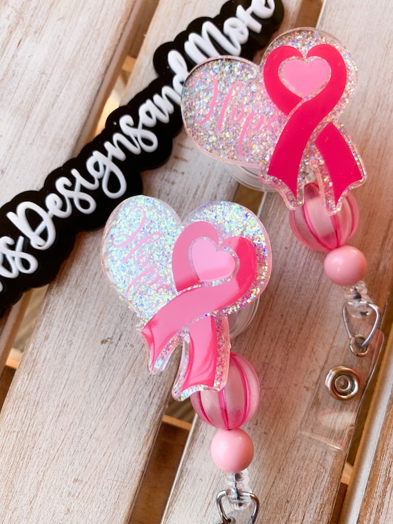 Heart Shaped Pink Breast Cancer Awareness Bead Strand Jewelry Making Accessory Heart Shaped Pink Breast Cancer Awareness Bead Strand Jewelry Making Accessory