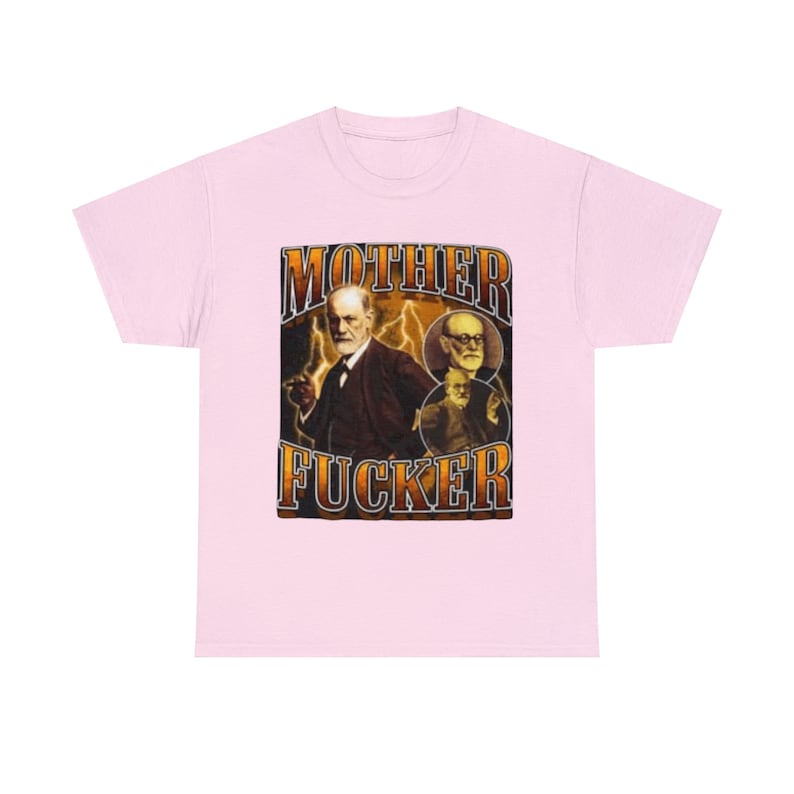 Camiseta Mother F*cker Sigmund Freud: divertida camiseta unisex, diseño de humor atrevido, perfecta para fanáticos de la psicología e ideas de regalo únicas imagen 5
