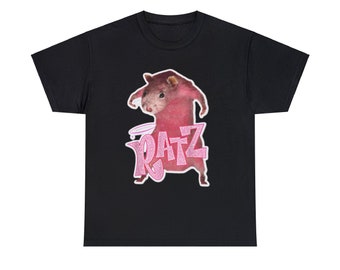 Ratz divertente camicia unisex per adulti, camicia con citazione di Dank Meme fuori dalla tasca maglietta umoristica divertente dicendo Y2k regalo unisex alla moda