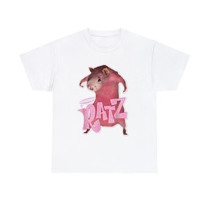 Chemise unisexe adulte drôle Ratz, chemise citation Dank Meme hors de la poche T-shirt humour dicton drôle Y2k cadeau unisexe tendance image 3