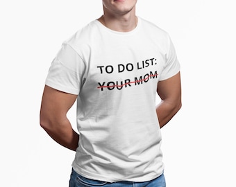 Att göra-lista din mamma-tröja unisex-tröja