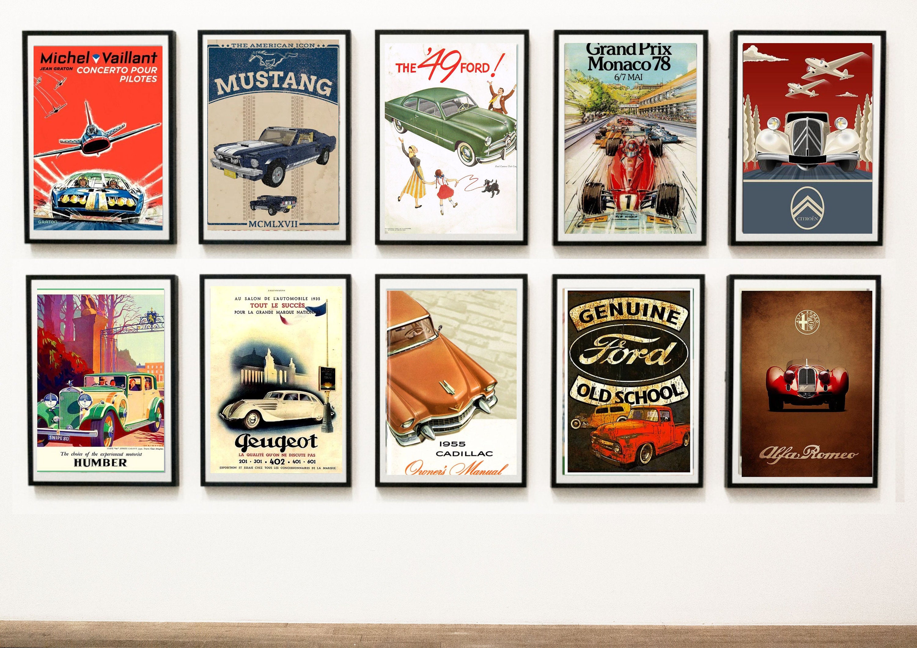 Decor Car Wall 30 ITEM Vintage Digital Etsy READ Posters Download - DESCRIPTION