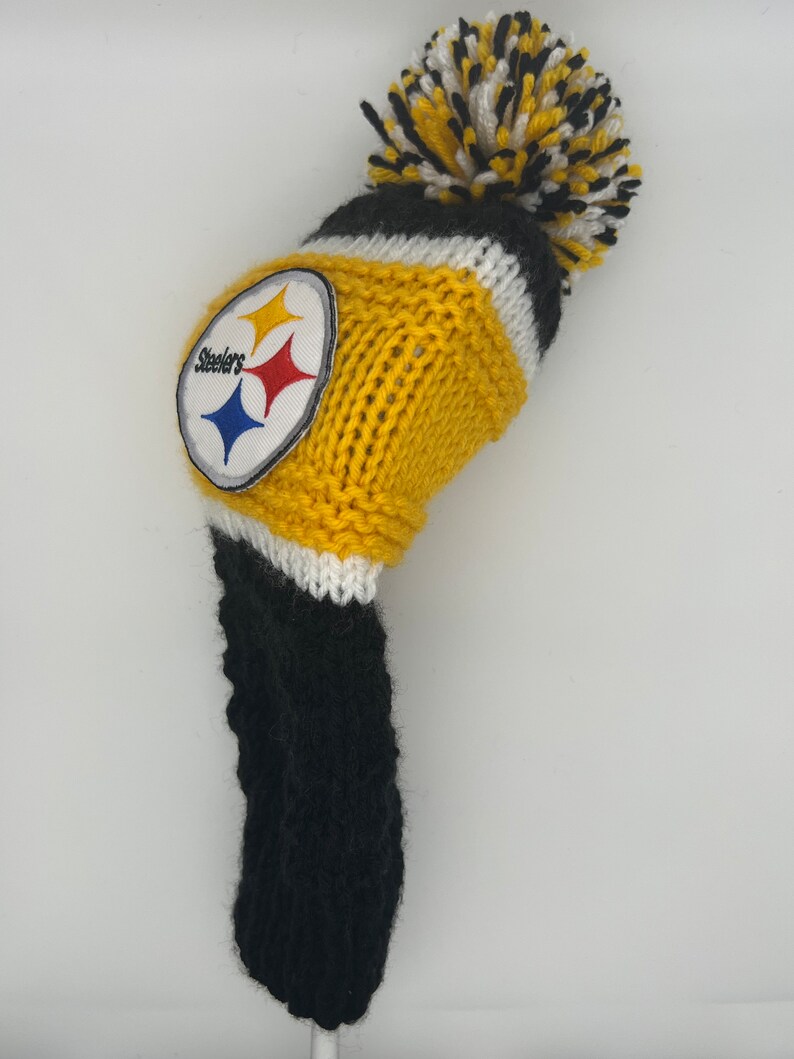 Sports Team Custom Personalized Golf Club Cover, Sports Knit Golf Club