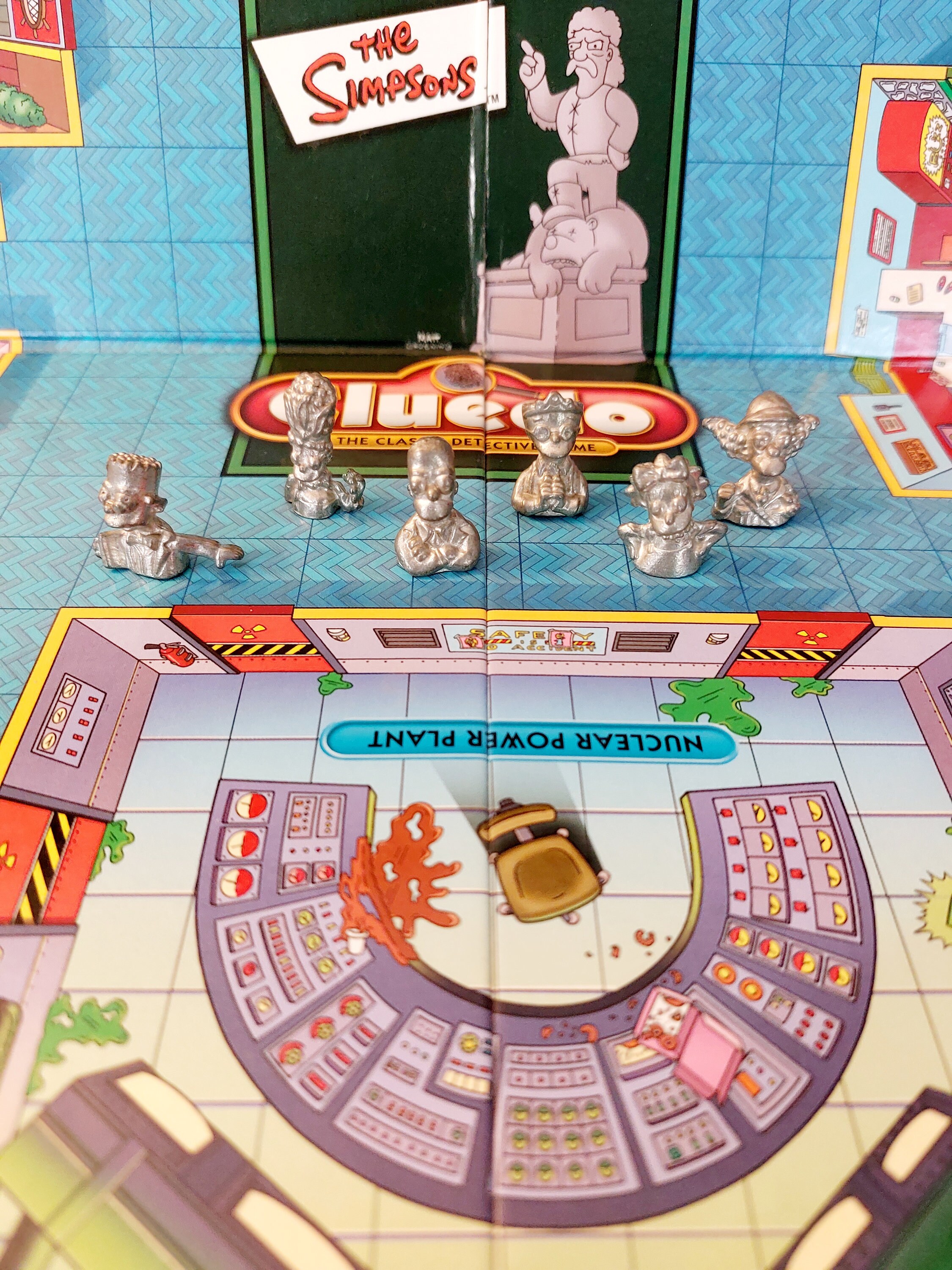 Rare Find the Simpsons Cluedo Game 2001 Complete Set Etsy Australia