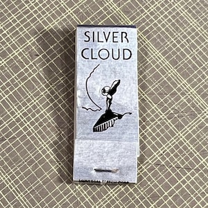 Vintage San Francisco Matchbook - Vintage Restaurant Matches - SILVER CLOUD RESTAURANT, California