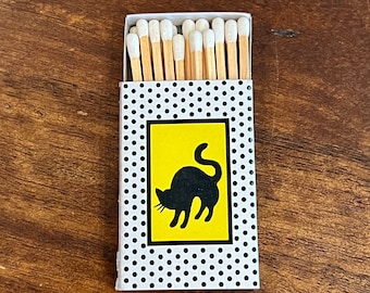 Vintage Philadelphia Pennsylvania Matchbox - Vintage Matches - THE BLACK CAT