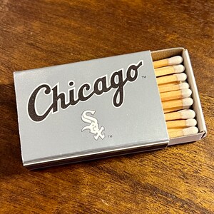 Chicago WHITE SOX - Vintage MLB Baseball Matchbox - Vintage Matches - Sports Team Memorabilia