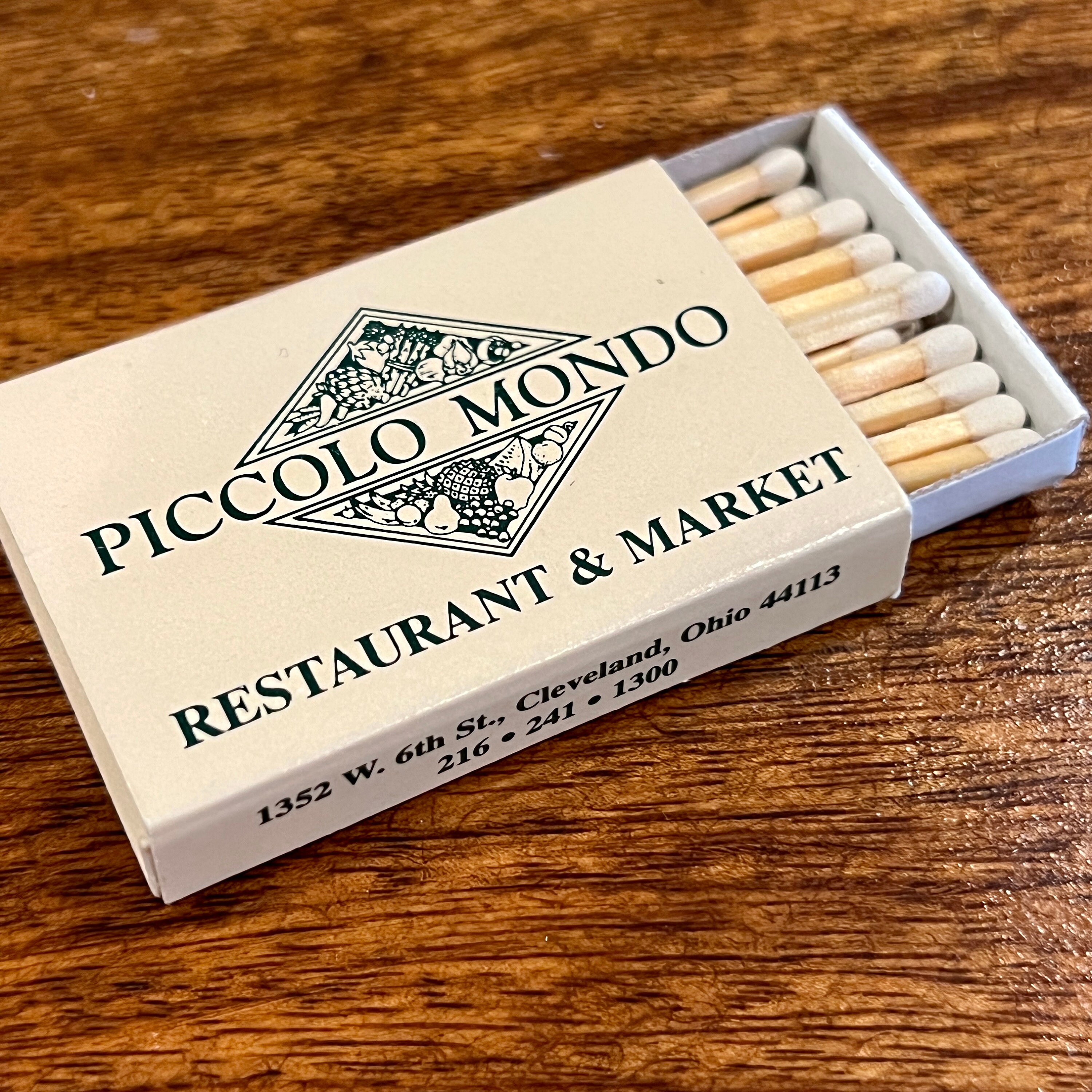 Vintage CLEVELAND Matchbox Vintage Restaurant Matches Etsy