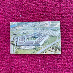 Vintage Washington DC Postcard (unused) - The Pentagon, Arlington, Virginia - Approx. 3.5&quot;x5.5&quot;