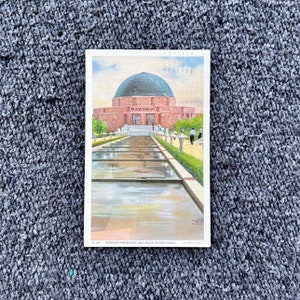 Vintage Chicago Postcard (used 1934) - Adler Planetarium, A Century of Progress, Chicago World&#39;s Fair - Approx. 3.5&quot;x5.5&quot;