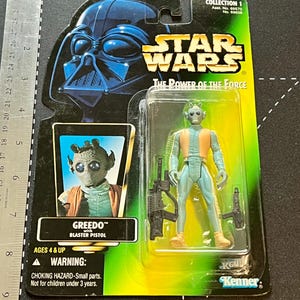 Star Wars Power of the Force 2 Action Figure - GREEDO