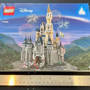 LEGO The Disney Castle, Used Building Instruction Booklet, LEGO Building Manual Only, Pieces Not Included - LEGO 71040