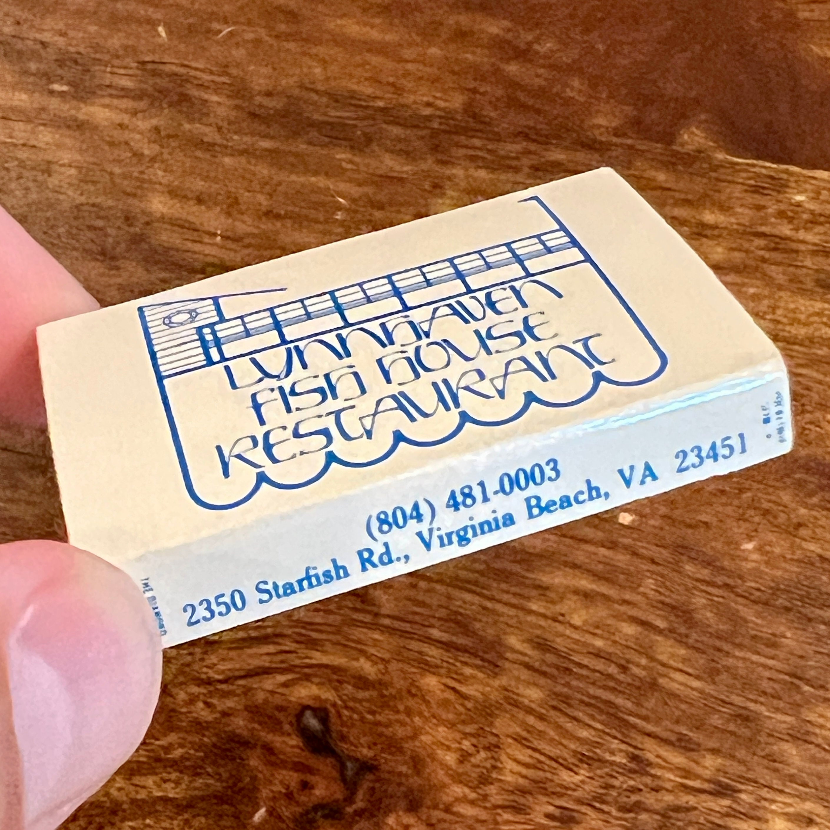 Vintage Virginia Beach Matchbox Vintage Restaurant Matches Etsy