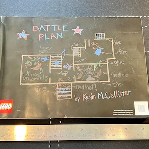 LEGO Home Alone McCallisters House, Used Building Instruction Booklet, LEGO Building Manual Only, Pieces Not Included - LEGO 21330