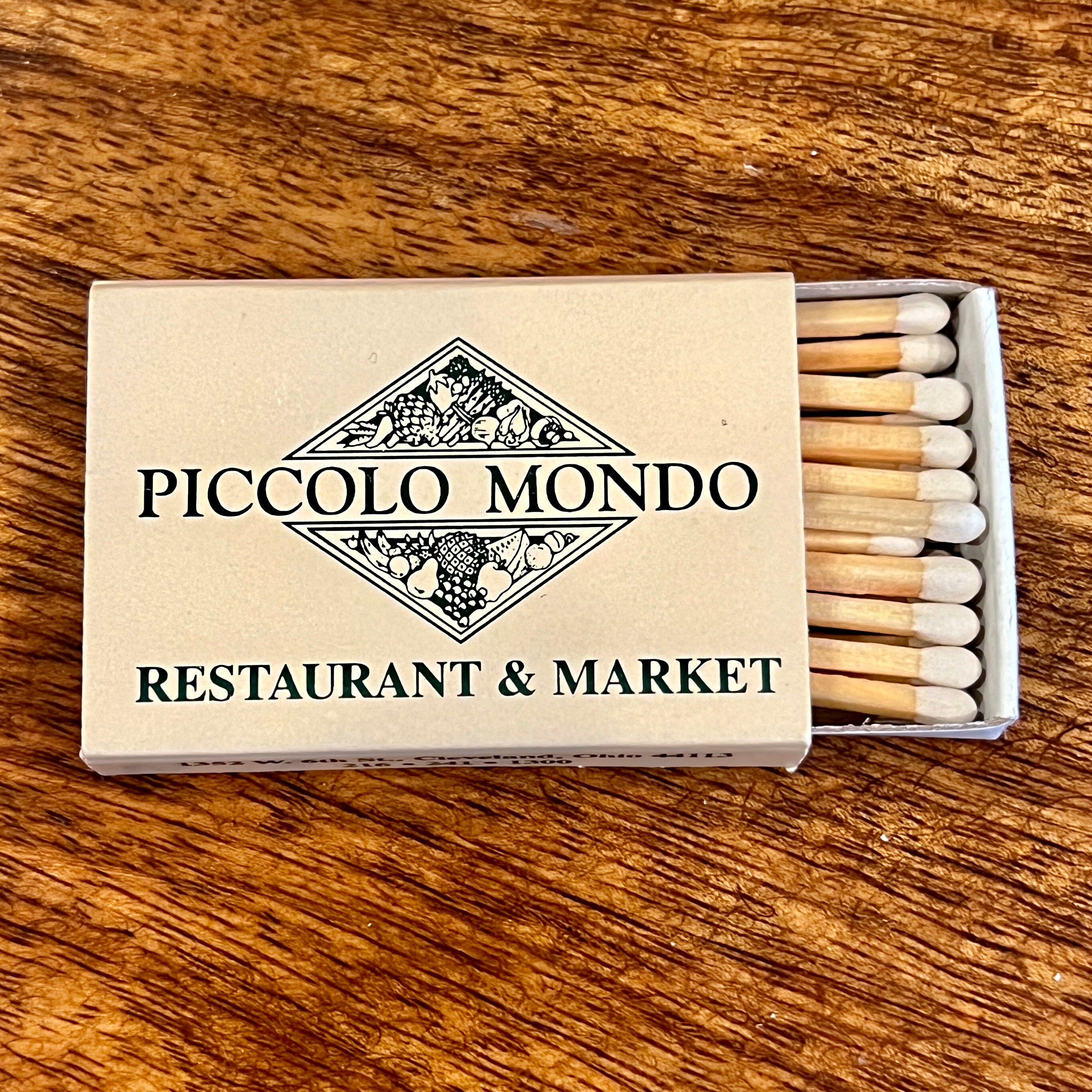 Vintage CLEVELAND Matchbox Vintage Restaurant Matches Etsy