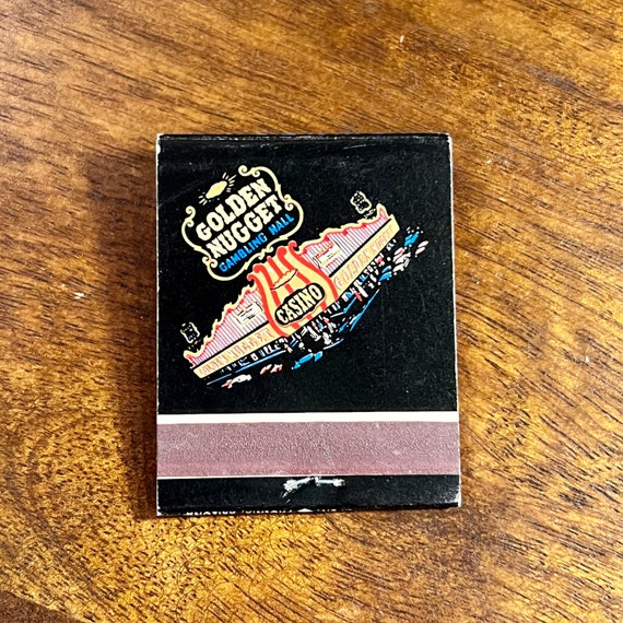 Vintage Golden Nugget Gambling Hall Matches | eBay