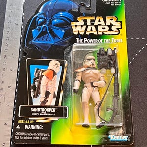 Star Wars Power of the Force 2 Action Figure - SANDTROOPER