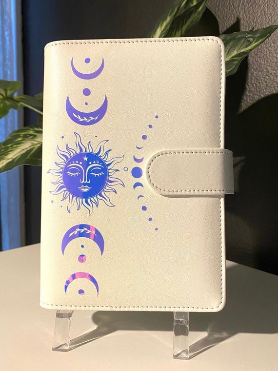Budget Binder Sun and Moon Phase Celestial Mystical - Etsy