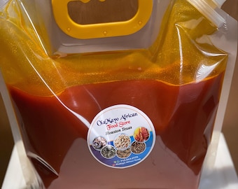 Aceite de palma roja, pupa de Epo, aceite de okomu, aceite de palma de Nigeria 2,5 l