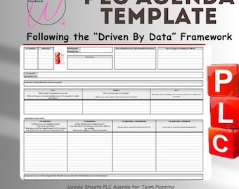 PLC Agenda Template