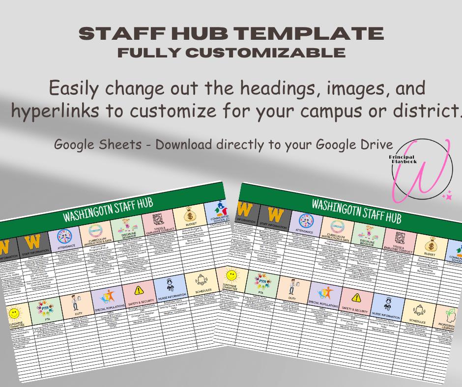 Classroom/Campus Hub (Google Sheets)