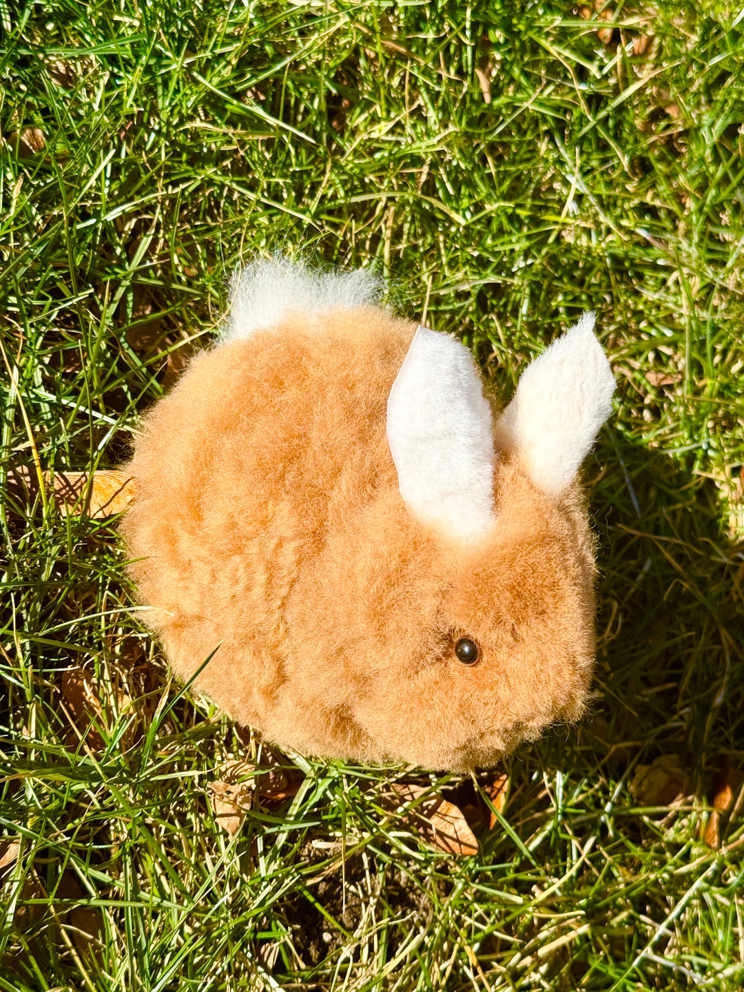 Baby Alpaca Fur Bunny, Alpaca Gift Kids, Stuffed Animal, Alpaca Toy ...