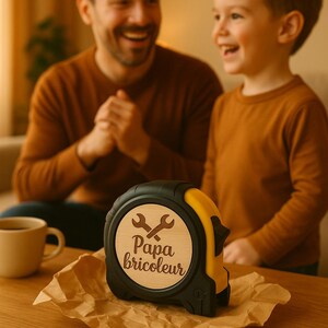 DIY Tape Measure with Personalized Engraving - Ideal Gift for DIYers - Birthday - Father's Day or Grandparents