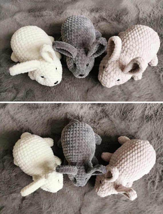 Crochet cheap stuffed toys