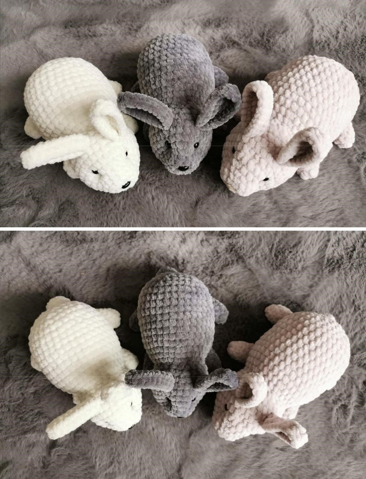 34 Crochet Rabbit Patterns with Baskets, Keychains, and Rattles 27 Crochet pattern baby cute rabbit Crochet bunny plush toy