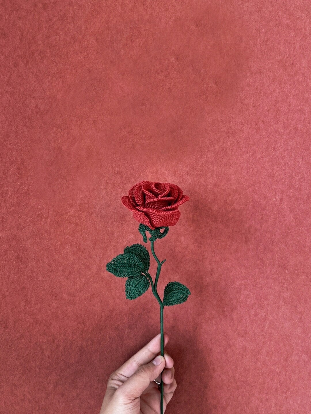 Crochet Pattern Elsa Rose Crochet Flower Amigurumi Stuff Home Decor ...