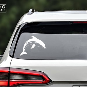 Dolphin Decal, Dolphin Car Sticker