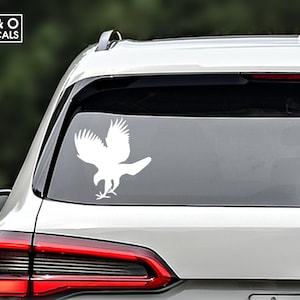 Hawk Car Decal, Hawk Car Sticker