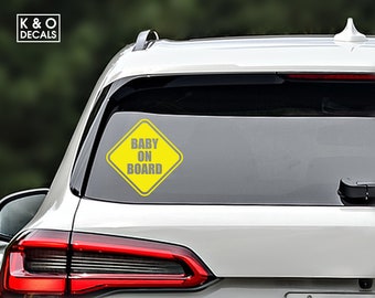 Baby On Board Decal, Baby on Board Sticker, Baby Shower gift