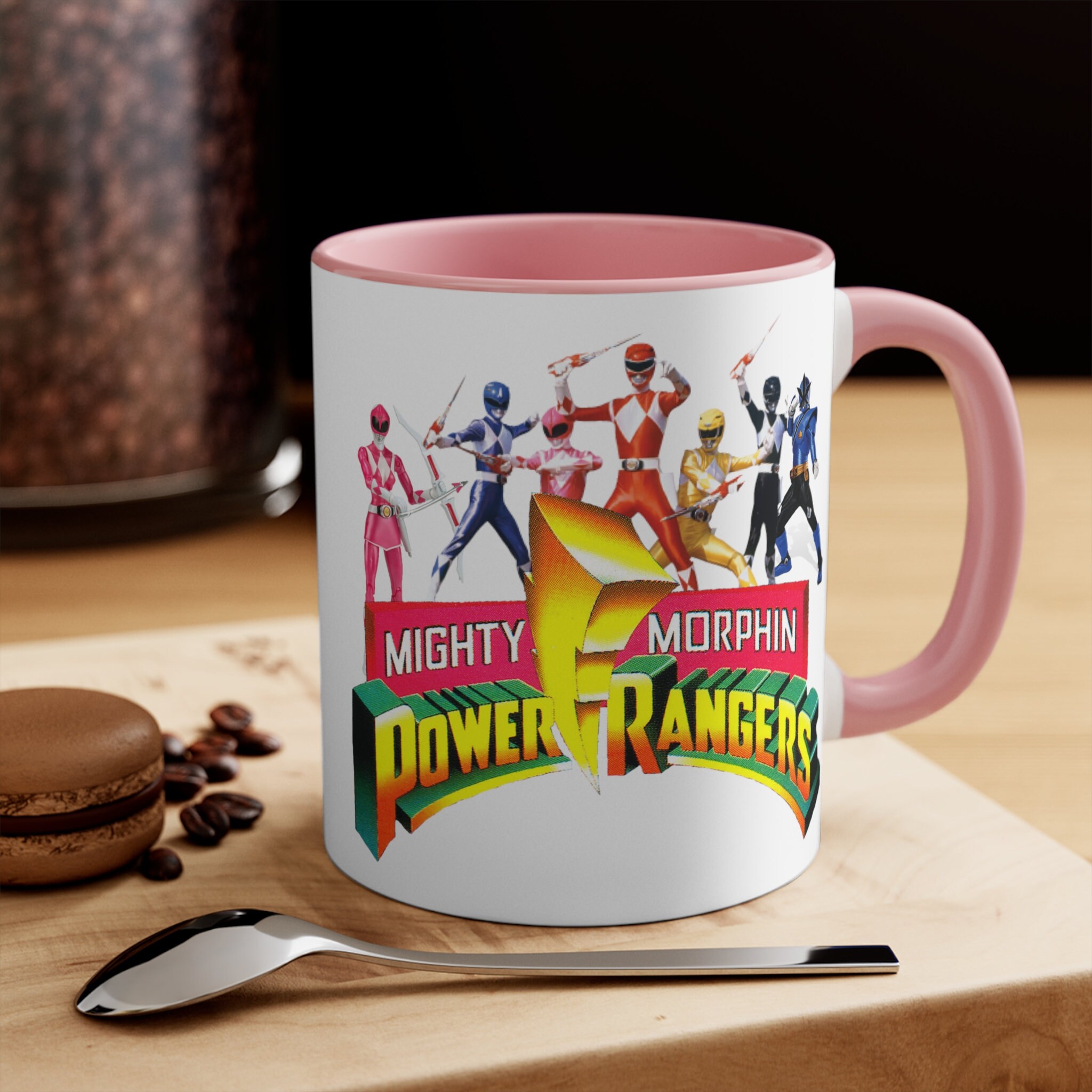 Power Rangers Mighty Morphin Accent Mug 11oz - Etsy