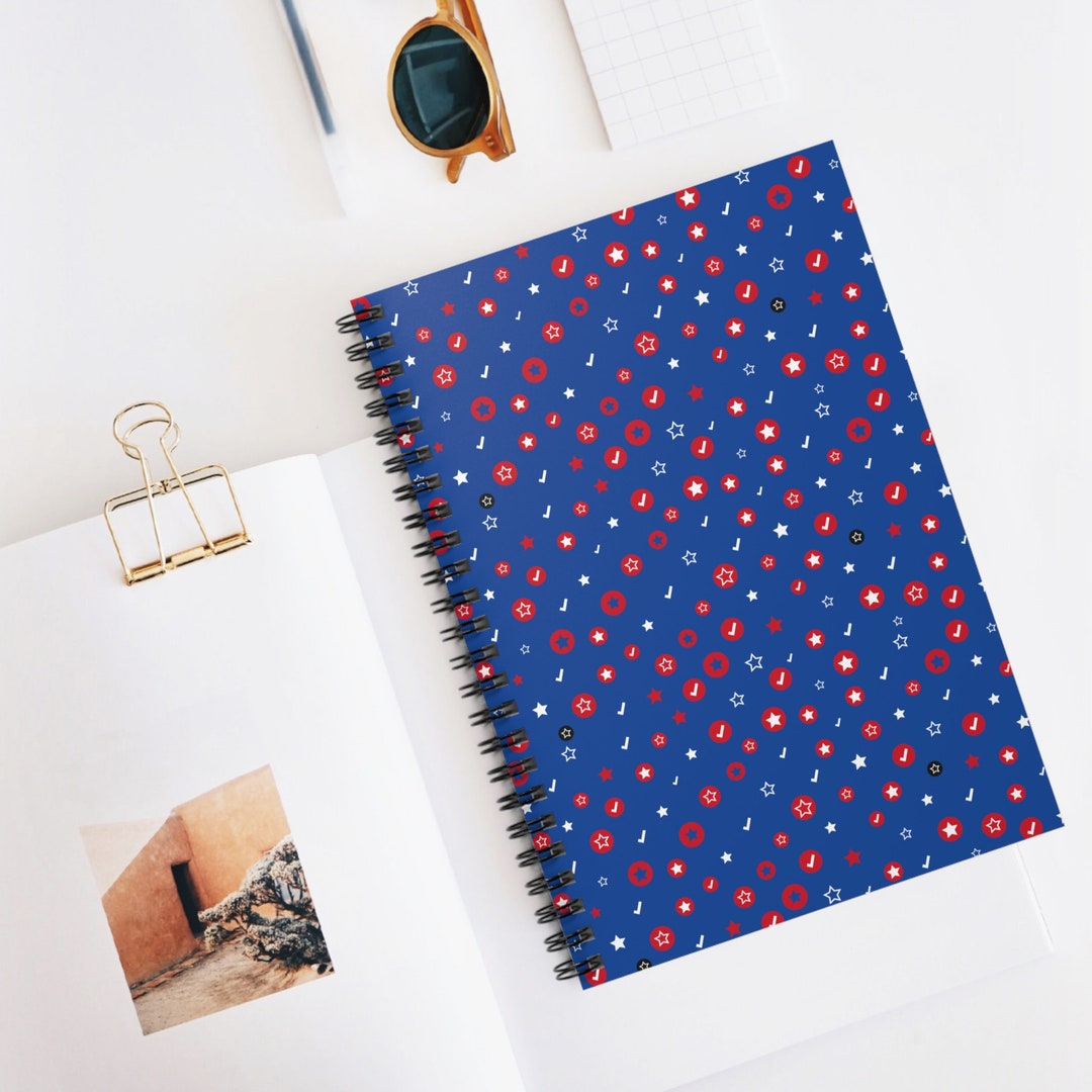 Spiral Notebook - Ruled Line - Etsy