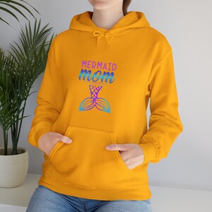 Mermaid Mom Unisex Heavy Blend™ Hooded Sweatshirt