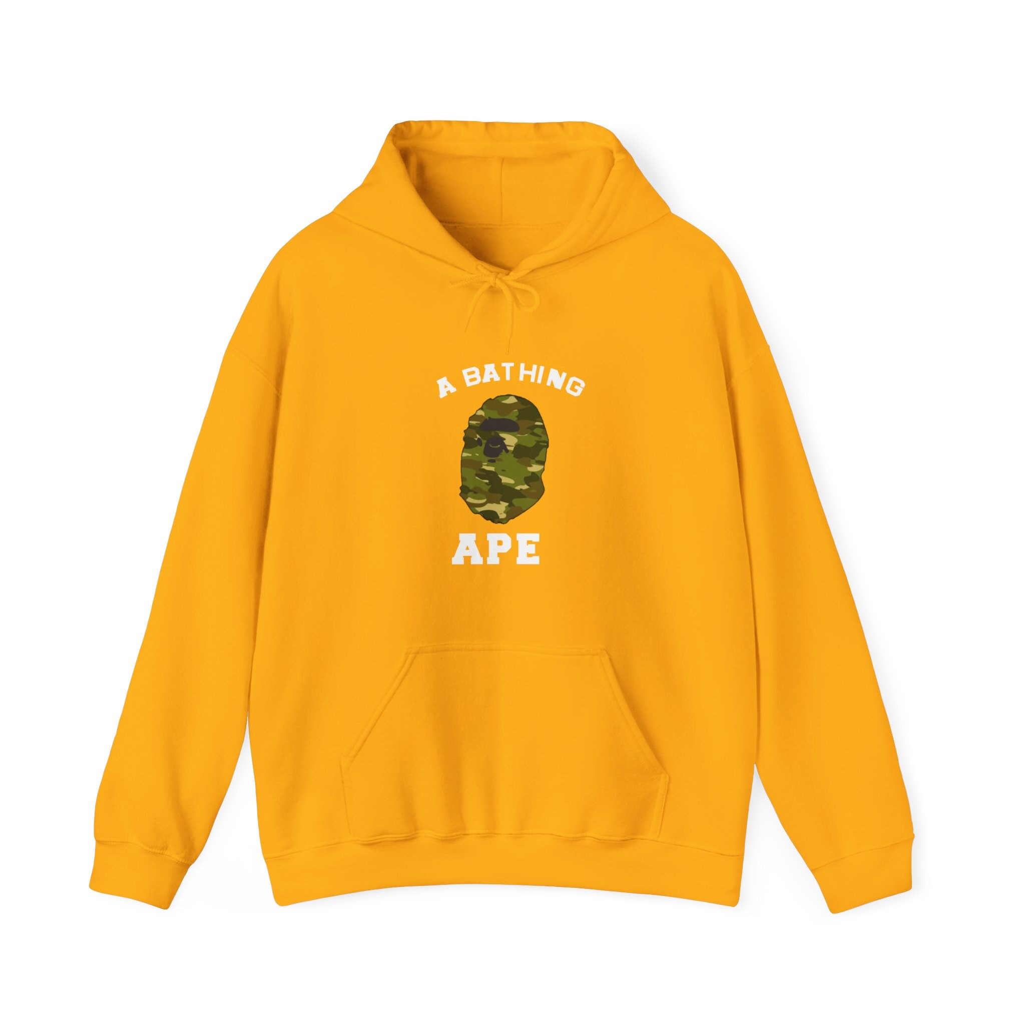 00s APE BAPESTA LOGO THERMAL HOODIE