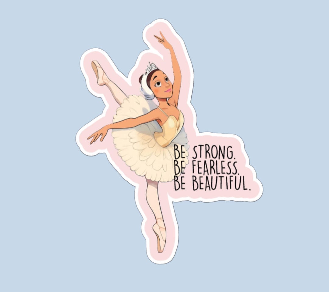 Ballerina Sticker - Etsy