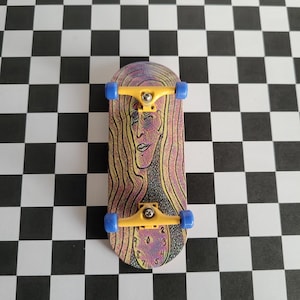 FingerbombSK8boards 34 mm Complete Fingerboard Real wear graphics (BF)