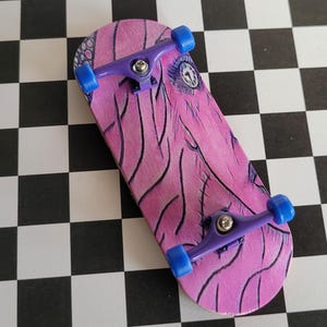FingerbombSK8boards 34 mm Complete Fingerboard Real wear graphics (BF)