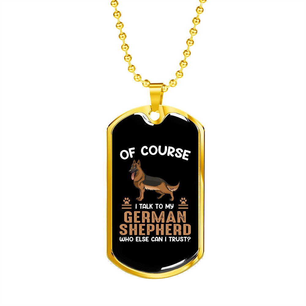 German Shepherd Necklace – IMAD Jewelry