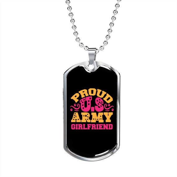 Army girlfriend best sale necklace