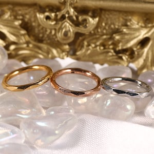 Hinged Segment Hoop Ring aus Chirurgenstahl 316L Rhombus Oberfläche
