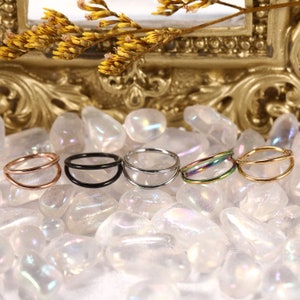 Hinged Segment Hoop Ring 316L Chirurgenstahl Double Open Stack Nasenohrring Hoop Doppel Split Ring