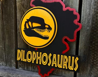 Jurassic Park Paddock/Facility Sign. Multiple Species