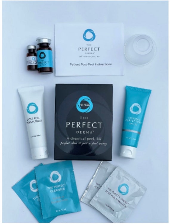 The Perfect Derma Peel Acne Clear Kit Etsy