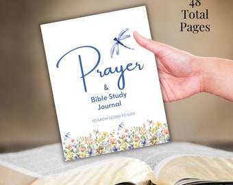 Prayer Journal Printable, Bible Study Notes, Gratitude Journal, Bible Study Journal, Daily Prayer Planner, Sermon Notes, Goodnotes Template