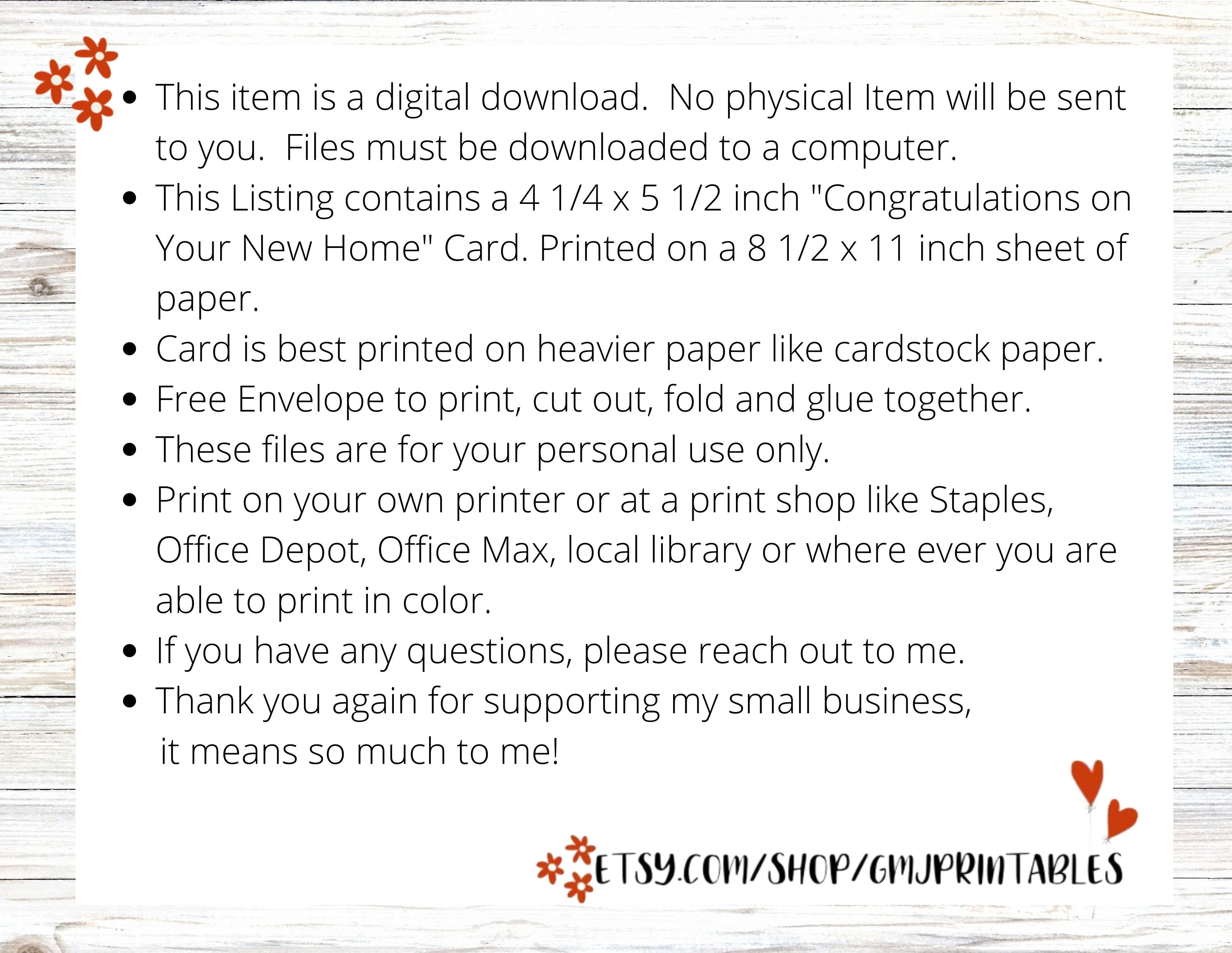 Central 23 - Cartes De Vœux Pour Nouvelle Maison – Carte De